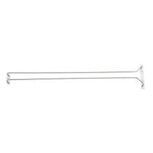 Alegacy Chrome Finish Glass Rack, 10 Inch