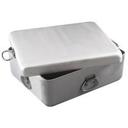 Alegacy Heavy Duty Aluminum Roast Pan with Cover, 20 7/8 x 17 3/8 x 5 1/2 inch.