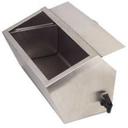 Alegacy Stainless Steel Portable High Boy Cabinet, 12 inch Back Height.