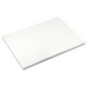 Alegacy White Polyethylene Cutting Board, 18 x 30 x 1 inch.