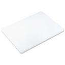 Alegacy Medium Density White Polyethylene Cutting Board, 12 x 18 x 1 inch.