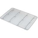 Alegacy Chrome Plated Footed Pan Grate, 10 x 5 x 7/8 inch.