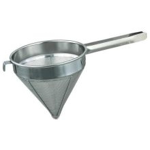Alegacy 18/8 Stainless Steel Fine Mesh China Cap Strainer, 10 1/2 inch Bowl Diameter.