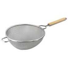 Alegacy Stainless Steel Medium Double Mesh Strainer, 6 1/4 Inch Bowl Size