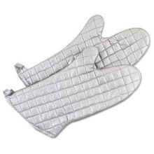 Alegacy Cotton Silicone Coated Grill and Oven Mitt, 13 inch Length -- 1 pair.