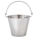 Alegacy 18/8 Stainless Steel Utility Pail, 10 1/4 inch Height.