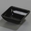 Black Melamine Single Square Ramekin -- 48 per case