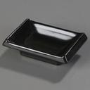 Black Melamine Japanese Style Rectangle Ramekin -- 48 per case