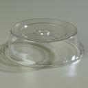 Clear Polycarbonate Plate Cover Fits 8 11/16 inch to 9 1/8 inch Diameter Plate -- 12 per case