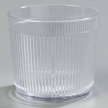 Clear Crystalon Stack All Old Fashion SAN Tumbler -- 48 per case