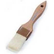 Carlisle Chef Series Flat Basting Brush, 1 1/2 Inch Wide, With Boar Bristle
