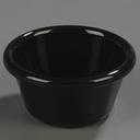 Black Stacking Design Smooth San Ramekin 3 Ounce 43123 -- 48 per case