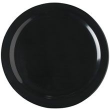 Carlisle Black Dallas Ware Dinner Plate 10 1/4 Inch -- 48 Per Case