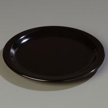 Carlisle Black Dallas Ware Dinner Plate 9 Inch -- 48 Per Case