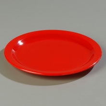 Red Dallas Ware Dinner Plate 9 inch -- 48 per case