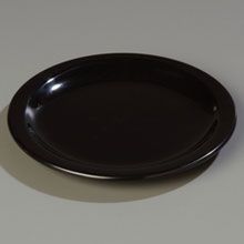 Carlisle Black Dallas Ware Salad Plate 7 1/4 Inch -- 48 Per Case