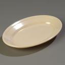 Tan Dallas Ware Oval Platter 9 1/4 x 6 1/4 inch -- 24 per case