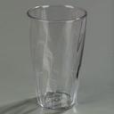 8 Ounce Swirl Clear Polycarbonate Tumbler -- 36 per case