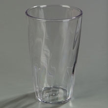 8 Ounce Swirl Clear Polycarbonate Tumbler -- 36 per case