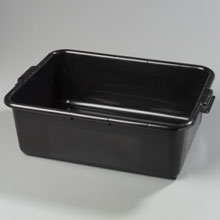 Black Bus Box 15 x 20 x 7 inch Deep -- 12 per case