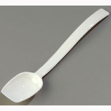 White 1/2 Ounce Salad-Buffet Spoon 8 inch -- 12 per case