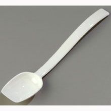 Carlisle White 1/2 Ounce Salad-buffet Spoon 8 Inch -- 12 Per Case