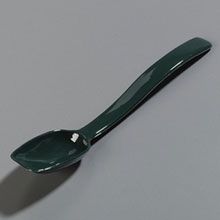Carlisle Green 1/2 Ounce Salad-buffet Spoon 8 Inch -- 12 Per Case