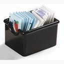 Black Standard Sugar Caddy Holds 20 Sugar Pockets -- 24 per case