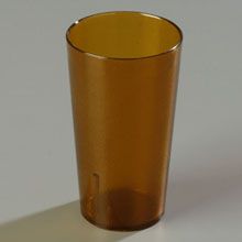 Carlisle Amber San Stackable Tumbler 12 Ounce, Large Pack -- 72 Per Case