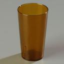 Amber SAN Stackable Tumbler 16 Ounce - Large Pack -- 72 per case