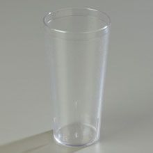 Carlisle Clear San Stackable Tumbler 24 Ounce, Large Pack -- 72 Per Case