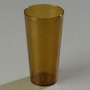 Amber SAN Stackable Tumbler 24 Ounce - Large Pack -- 72 per case
