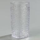Crystal Thick-Walled Pebble Optic Tumbler 8 Ounce -- 24 per case