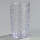Crystal Thick-Walled Pebble Optic Tumbler 12 Ounce -- 24 per case