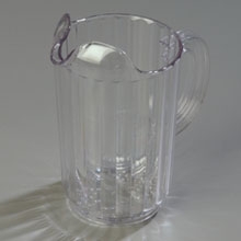 32 Ounce Clear Polycarbonate Pitcher -- 6 per case
