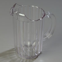 48 Ounce Clear Polycarbonate Pitcher -- 6 per case