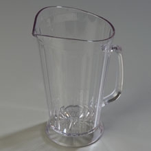 48 Ounce Crystalite Clear Polycarbonate Pitcher -- 6 per case