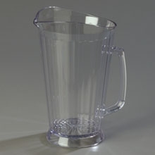 60 Ounce Crystalite Clear Polycarbonate Pitcher -- 6 per case