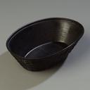 Black Oval Polypropylene Weavewear Basket 9 inch -- 12 per case