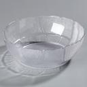 Crystal Petal Mist Elegant Polycarbonate 5.6 Quart Bowl 12 inch -- 4 per case