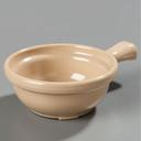 Stone Hefty Thick-Walled 8 Ounce Handled Soup Bowl 4 5/8 inch -- 24 per case
