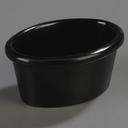 Black Oval Melanine Ramekin -- 48 per case