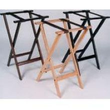 Gaychrome Deluxe Wood Tray Stand, 30 Inch Height