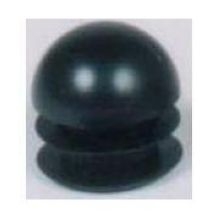 Gaychrome Replacement Black Round Foot Plug Only, 1 inch.