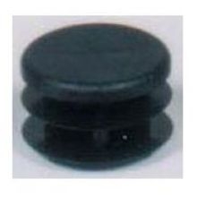 Gaychrome Replacement Black Flat End Plug Only, 1 inch.