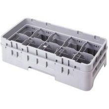 Soft Gray Cambro 10 Compartment Half Size Half Drop Extender Only, 19 3/4 x 9 7/8 x 2 inch -- 12 per case.