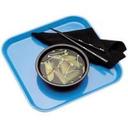 Cambro Rectangular Metric Camtray, Gxy Antq/Parchment Gold, 13 x 13 inch -- 12 per case.