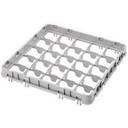 Soft Gray Cambro 9 Compartment Full Size Half Drop Extender Only, 19 5/8 x 19 5/8 x 2 inch -- 12 per case.