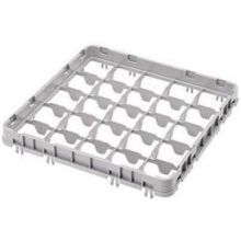 Soft Gray Cambro 9 Compartment Full Size Half Drop Extender Only, 19 5/8 x 19 5/8 x 2 inch -- 12 per case.