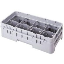 Soft Gray Cambro 8 Compartment Half Size Half Drop Extender Only, 19 3/4 x 9 7/8 x 2 inch -- 12 per case.